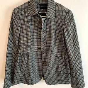 Light Plaid Jacket, size 4